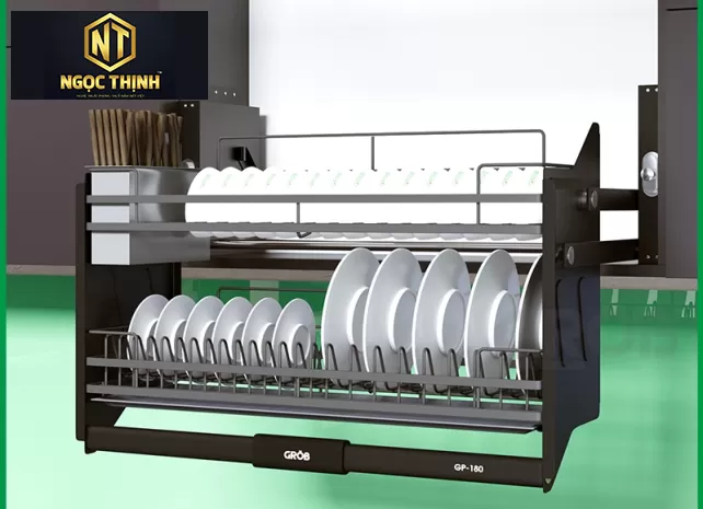 GIÁ BÁT NÂNG HẠ NAN DẸT INOX 304  tại Tam An